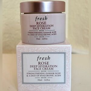 Fresh Rose & Hydration Acid Deep Hydration Moisturizer Face Cream NIB